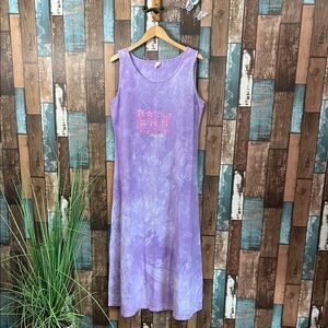 Lavender Sleeveless Maxi Dress